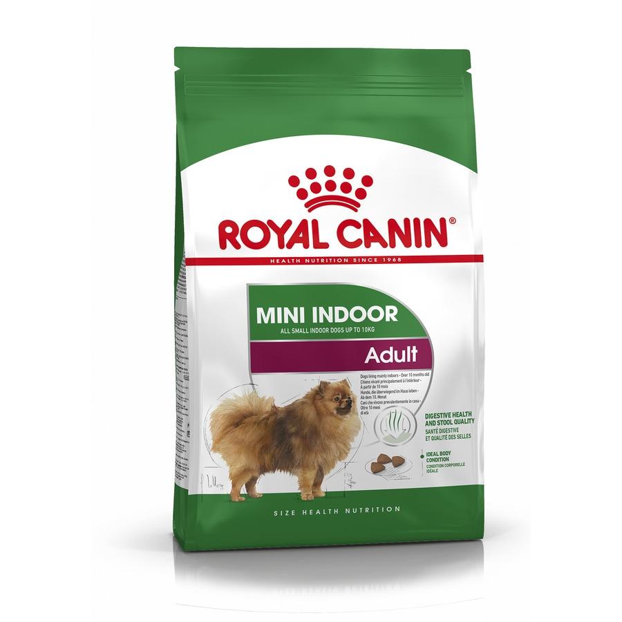 Корм Royal Canin Mini Indoor Adult, сухой для взрослых собак в возрасте от 10 месяцев, 500 гр., пакет