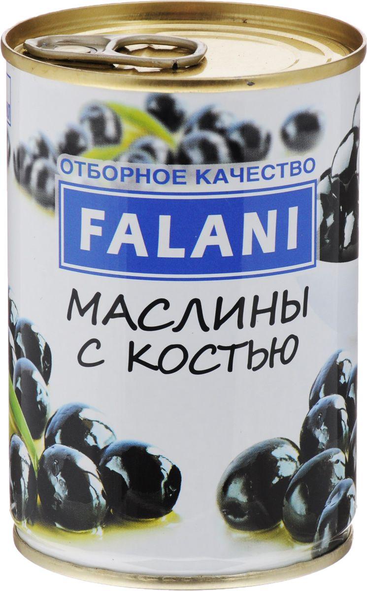 Маслины Falani черные без костей