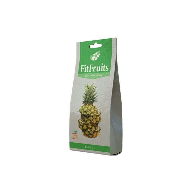 Чипсы фруктовые Fit Fruits ананас 20 гр., бумага