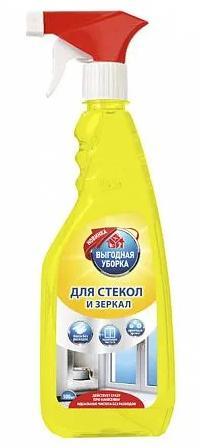 Средство для стекол и зеркал Выгодная Уборка 500 мл., ПЭТ