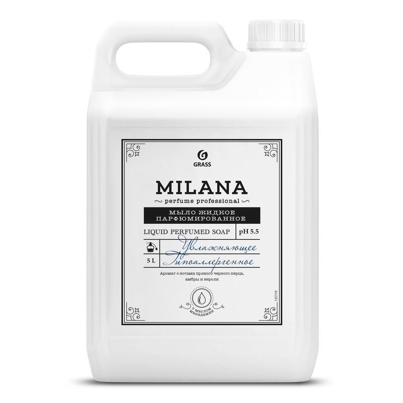 Жидкое мыло GraSS Milana Professional парфюмированное 5 л, ПЭТ