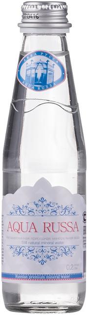 Вода негазированная Aqua Russa 200 мл., стекло