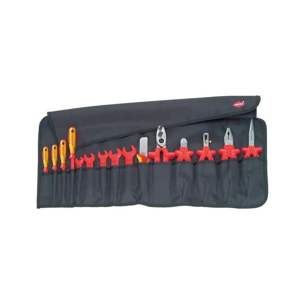 Набор инструментов KNIPEX KN-989913, 15 предметов, диэлектрический