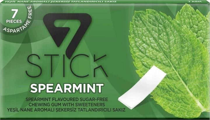 Жевательная резинка 7 STICK Мята 24 шт. 500 гр., картон