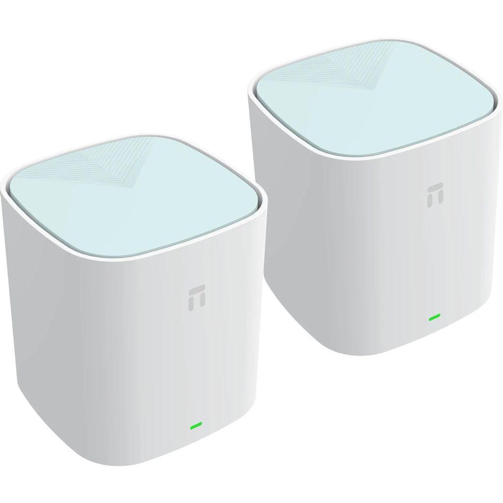Бесшовный Mesh роутер Netis Neme X30S, Wi-Fi 6, AX3000, 2.4/5ГГц, 2 LAN, белый, 2 шт. в комплекте [neme x30s (2 pack)]