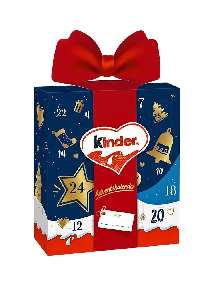 Адвент календарь кондитерский Ferrero Christmas Kinder Mix Geschenk-Adventskalender 214 гр., картон