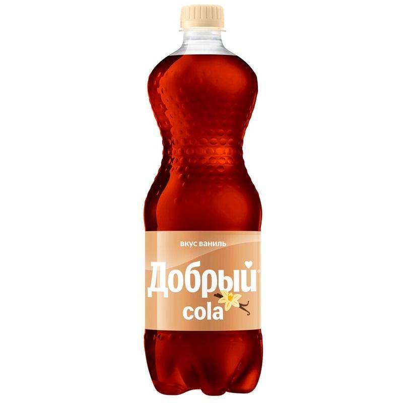 Напиток газированный Добрый cola ванилла 1 л., ПЭТ