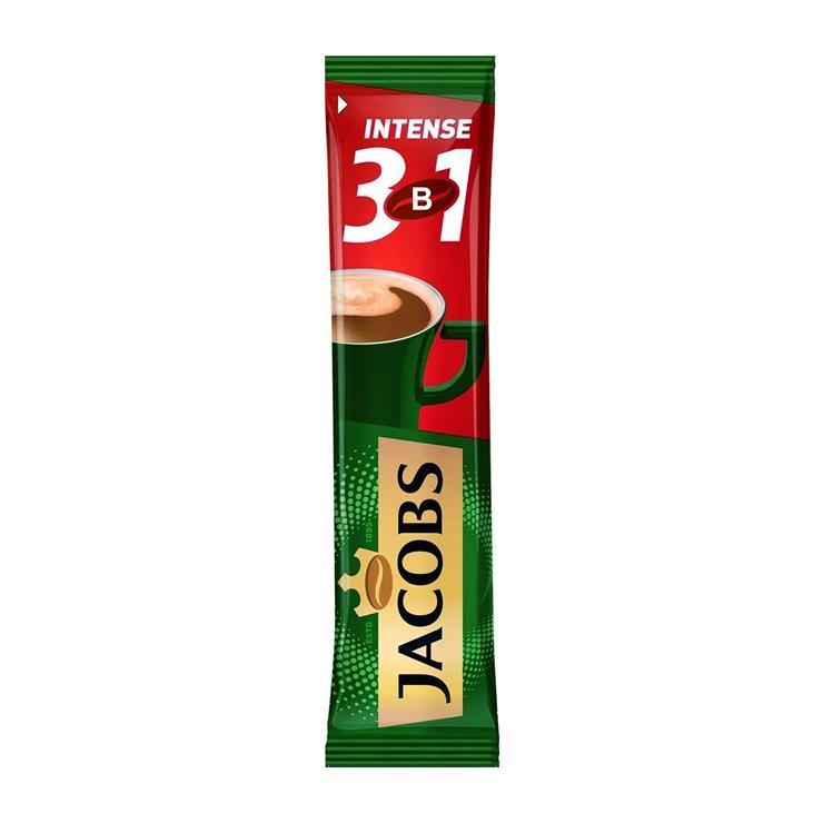 Кофе Jacobs Intense 3в1 пакетированный 12,5 гр., стик