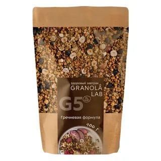 Гранола гречневая формула Granola.lab Granola G5 big 400 гр., дой-пак