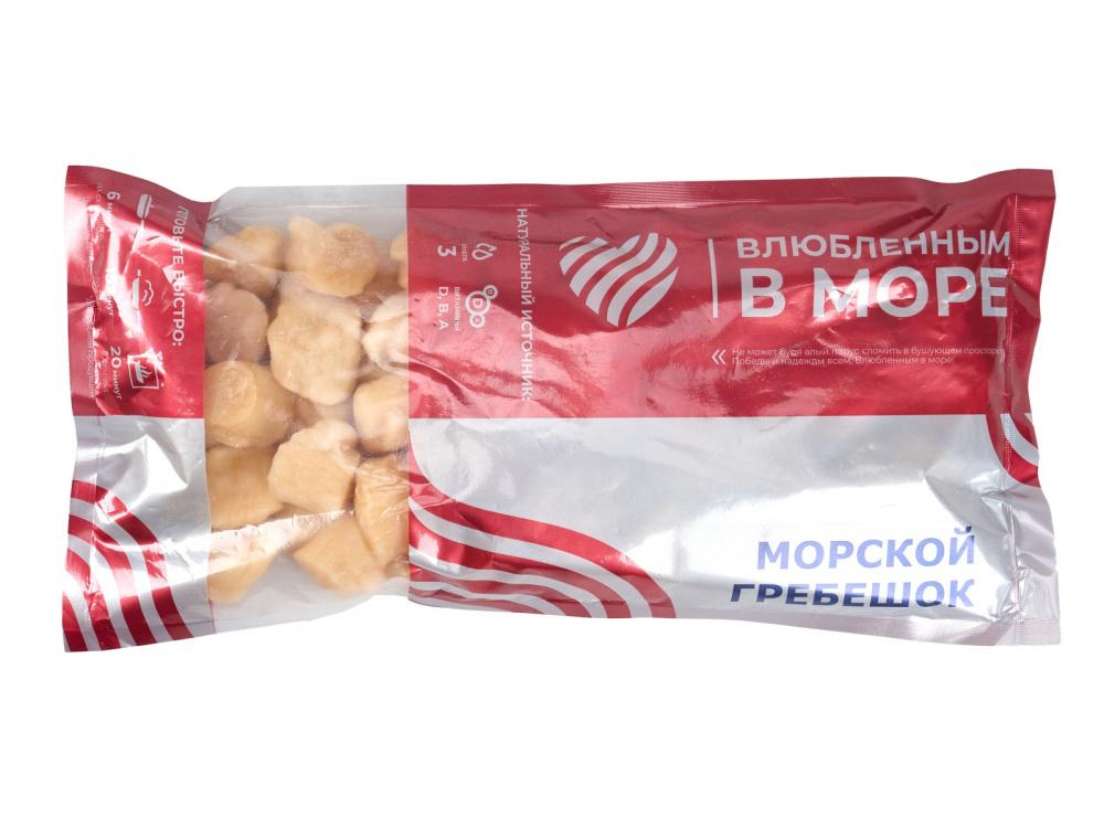 Филе морского гребешка 60/80 1кг SP "Влюбленным в море" 8% 1/6 Экор