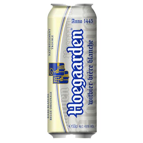 Напиток пивной Hoegaarden светлое нефильтрованное 4,6%, 500 мл., ж/б
