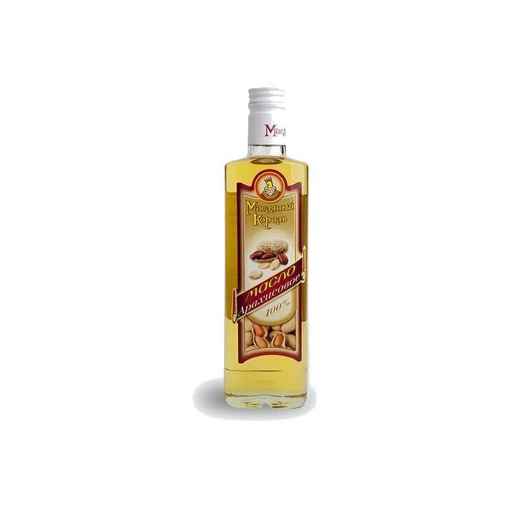 Масло арахисовое 100% Масляный Король 100 мл., стекло