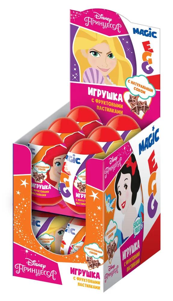 Яйцо пластиковое Magic Egg Disney с игрушкой 41 гр., пластик