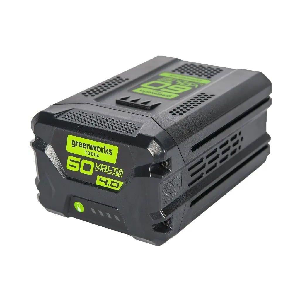 Батарея аккумуляторная GREENWORKS G60B4, 60В, 4Ач, Li-Ion [2918407]