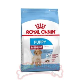 Сухой корм Royal Canin medium puppy для щенков средних пород от 2 до 12 месяцев, 3 кг., флоу-пак