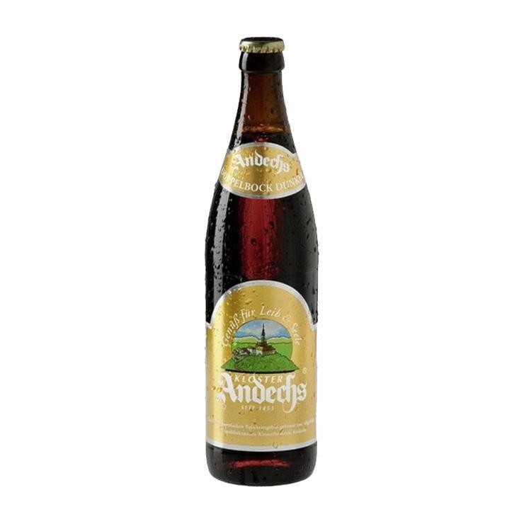 Пиво Andechs Doppelbock Dunkel темное пастеризованное фильтрованное 7,1% 500 мл., стекло