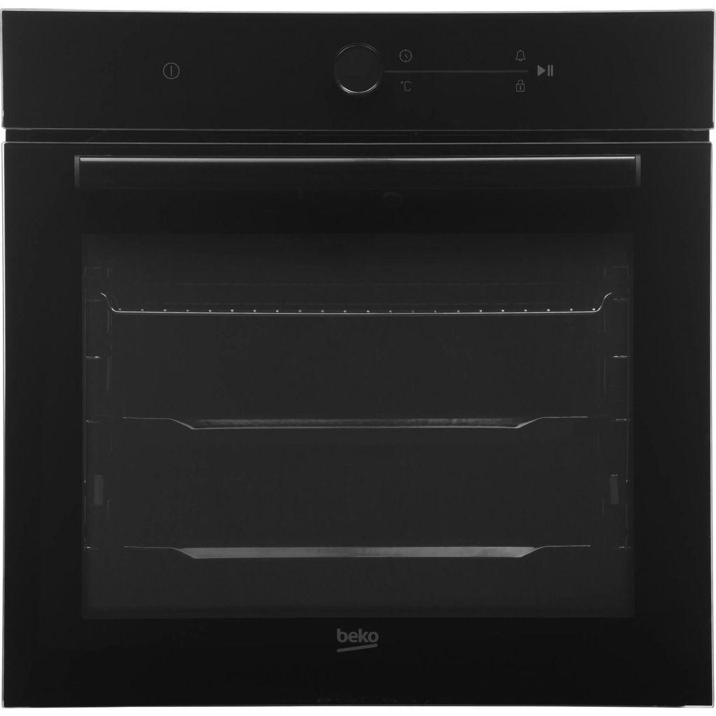 Духовой шкаф электрический Beko BBIM174N0BE, 72л, дверца с 3 стеклами, черный