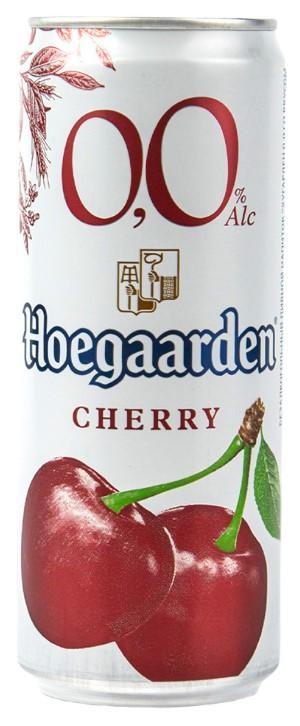 Напиток пивной безалкогольный Hoegaarden Вишня 330 мл., ж/б