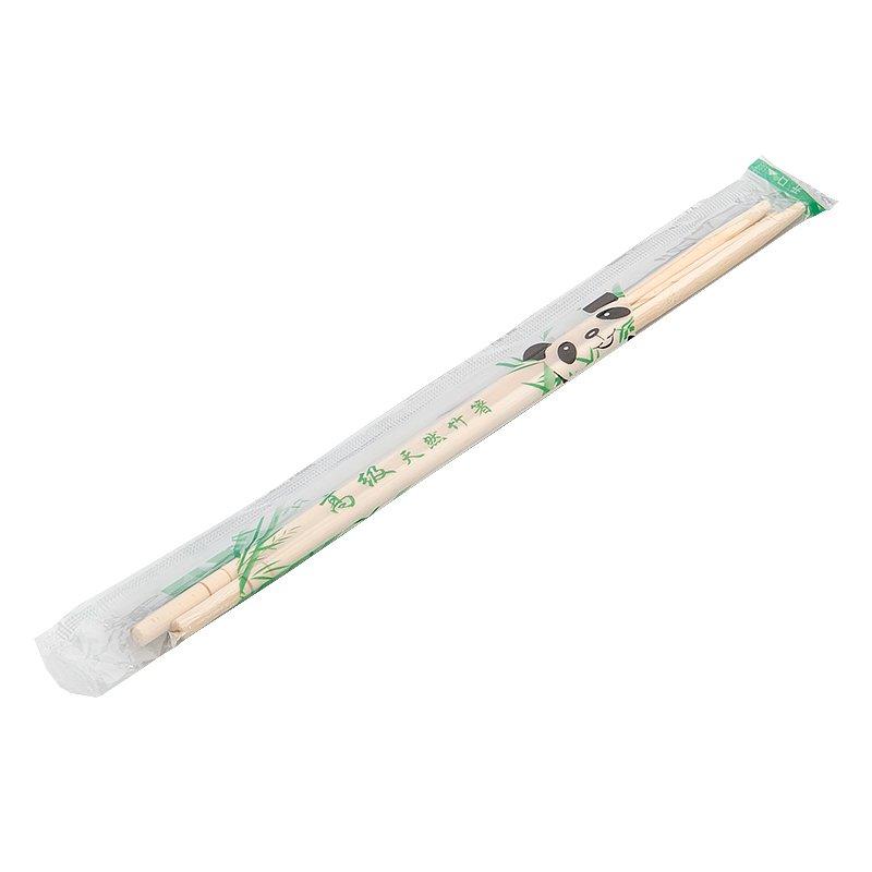 Китайские палочки GREEN MYSTERY h220хd5 мм, инд. ПЭ упак. с зубочисткой, бамбук, 100 пар.