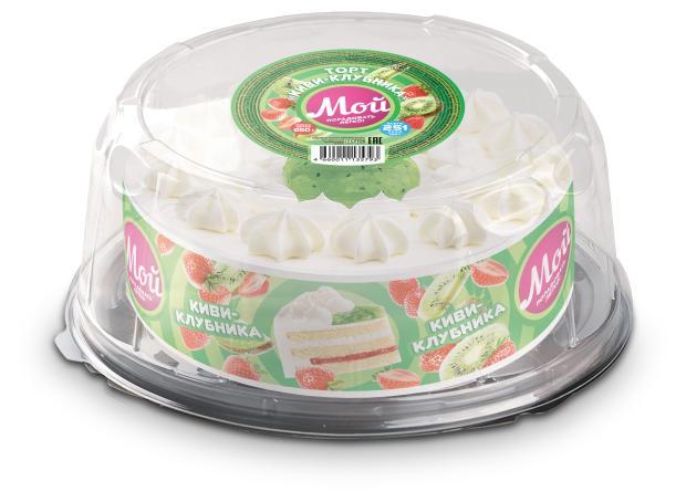 Торт Мой киви-клубника 650 гр., ПЭТ