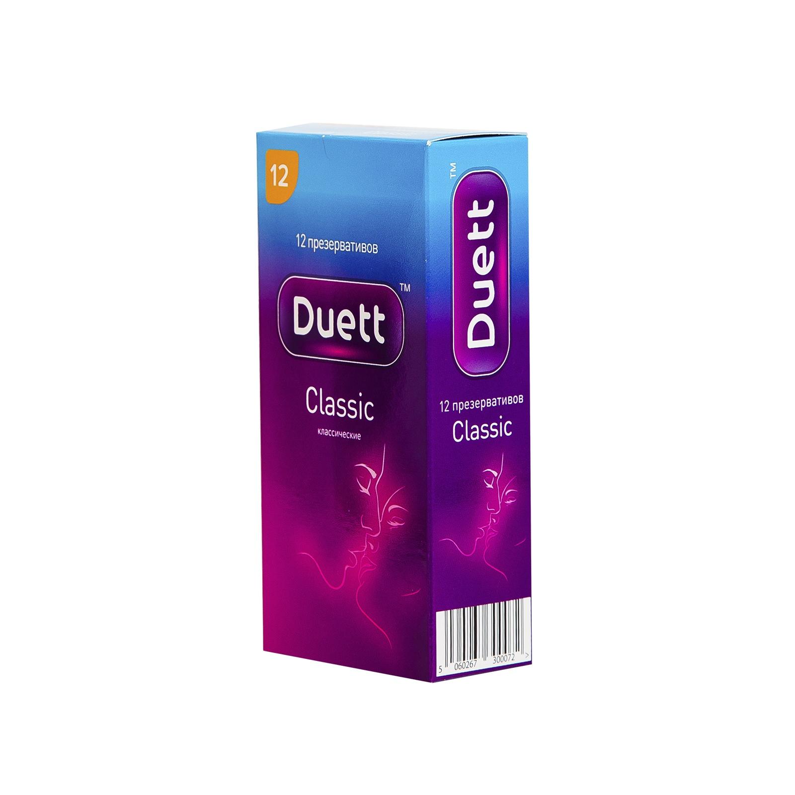 Презервативы Duett classic №12, картон