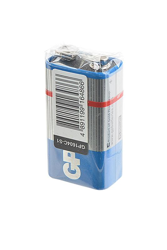 Батарейка GP PowerPlus MN1604, Крона, солевая, OS1, полиэтиленовая пленка