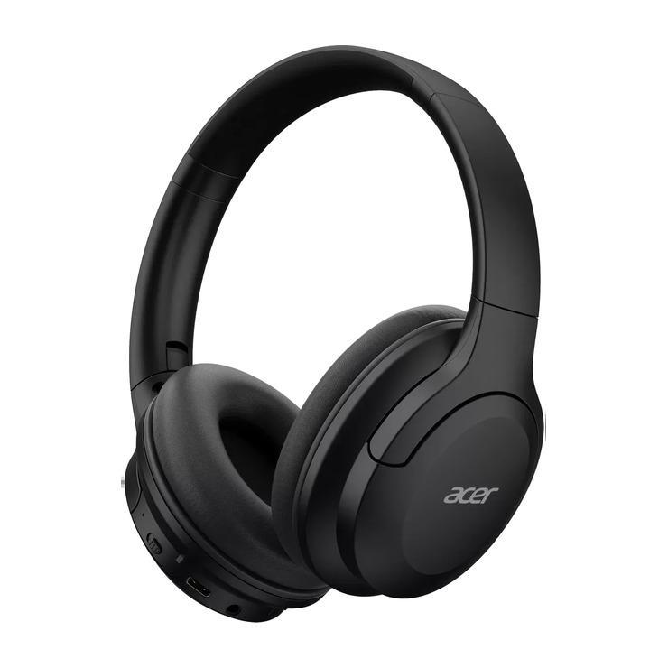Гарнитура Acer OHR304, для компьютера/мобильных устройств, мониторные, Bluetooth/3,5 мм, черный [zl.hdsee.00b]