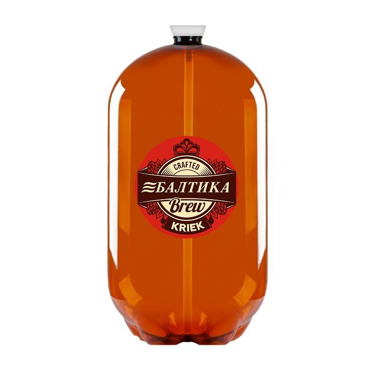 Напиток пивной Балтика Brew Крик фильтрованный 5,2% 10 л., кег ПЭТ