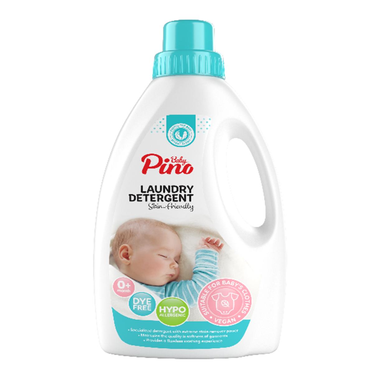 Гель для стирки Baby Pino детского белья синий, 1 л., флакон