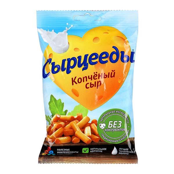 Сыр Сырцееды копченый 29 гр., флоу-пак