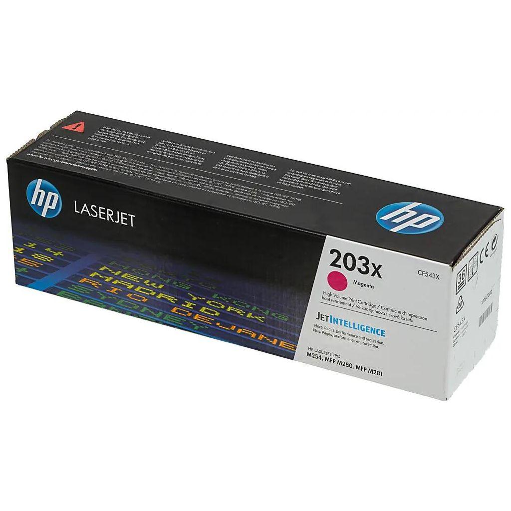 Картридж HP 203X, пурпурный / CF543X