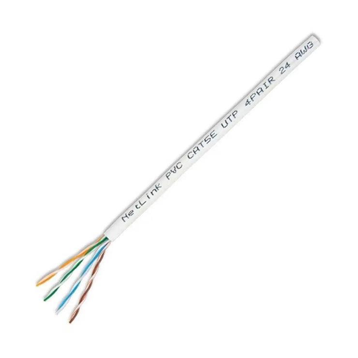 Кабель сетевой KINGPRICE KP-utp-c5e-0.4mm-cca-305m UTP кат.5E 305м 4 пары 26AWG 0.4мм 0.40мм алюминий омедненный одножильный серый, картон