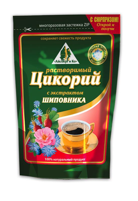 Цикорий Айсберг и Ко Зеленый с черникой, 100 гр., дой-пак