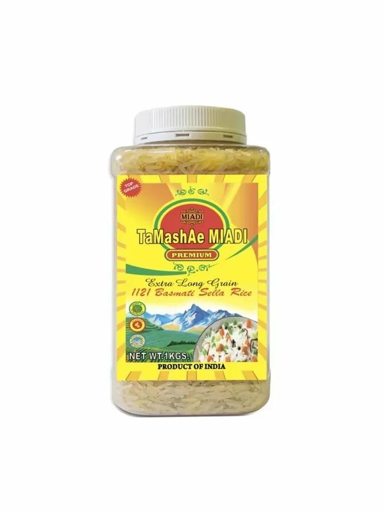 Рис Tamashae miadi premium басмати золотой стандарт пропаренный 1кг., ПЭТ