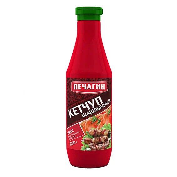 Кетчуп Pechagin Шашлычный 850 гр., ПЭТ