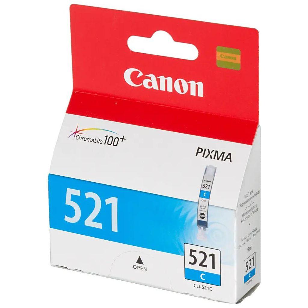 Картридж Canon CLI-521C, голубой / 2934B004/001