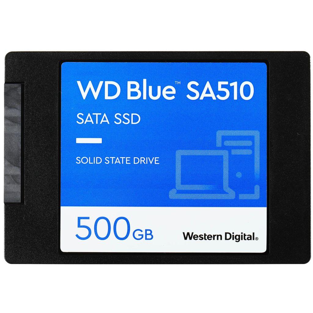 500ГБ SSD накопитель WD Blue SA510 WDS500G3B0A 2.5", SATA III, SATA