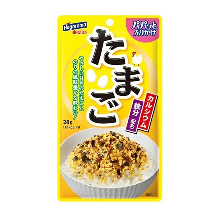 Присыпка к рису Hagoromo Фурикакэ с яйцом и курицей 28 гр., саше