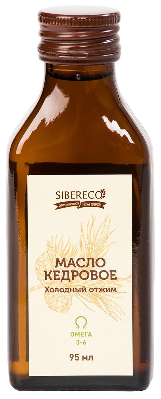 Масло Sibereco Кедровое сыродавленое 95 мл., стекло