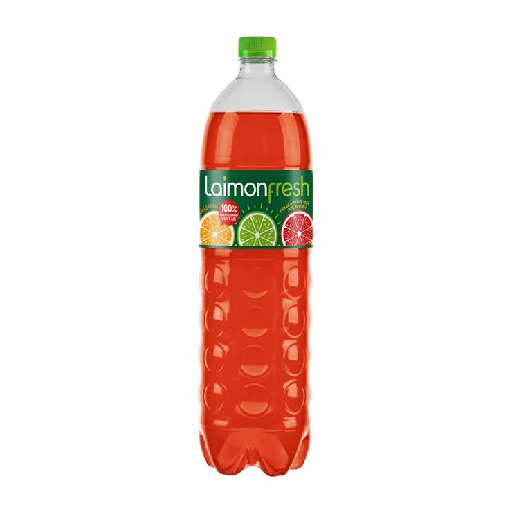 Напиток газированный Laimon fresh мандарин апельсин 1,5 л., ПЭТ