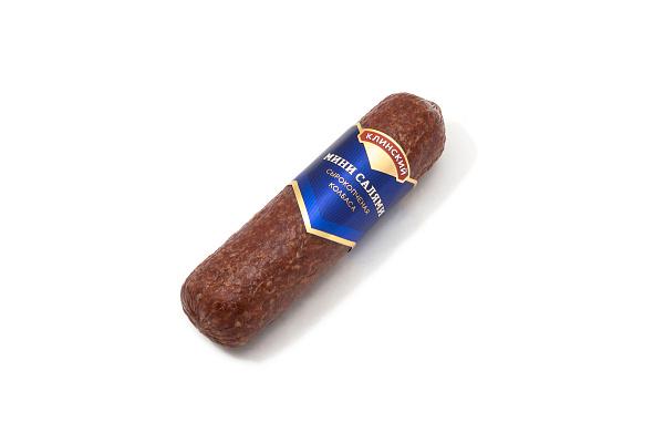 Колбаса сырокопченая Клинский МК мини-салями 300 гр., вакуум