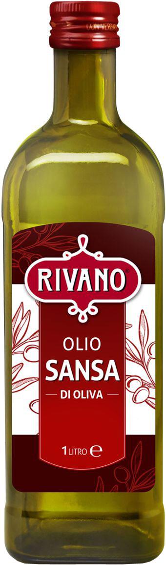 Масло Rivano Sansa Оливковое, 1 л., стекло