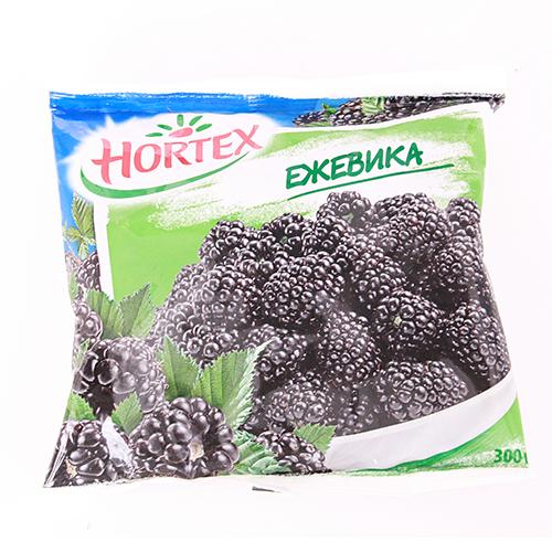 Ежевика Hortex, замороженная, 300 гр., флоу-пак