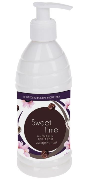 Шейк-крем для тела Sweet Time Миндальный 310 мл., флакон с дозатором