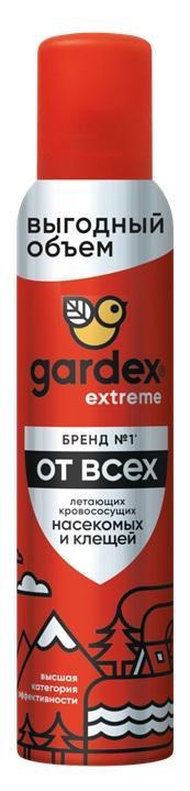 Аэрозоль-репеллент Gardex Extreme от всех насекомых и клещей 200 мл., баллон