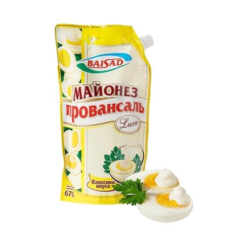 Майонез Baisad провансаль 67% 250 мл., дой-пак с дозатором