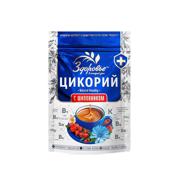 Цикорий Здоровье гранулированный с шиповником 85 гр., дой-пак