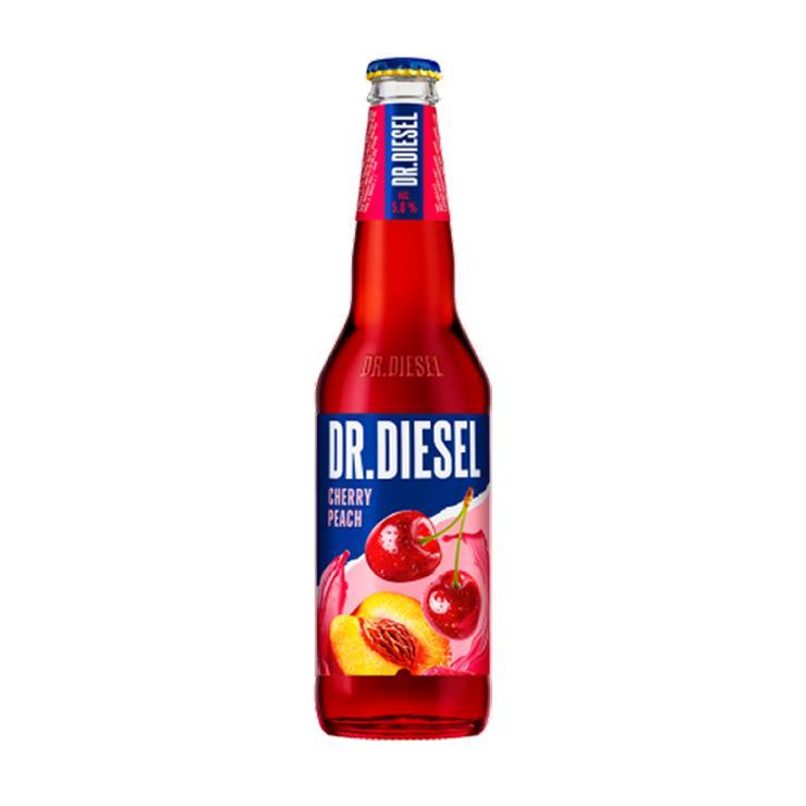 Напиток пивной Dr.Diesel вишня персик 400 мл., стекло