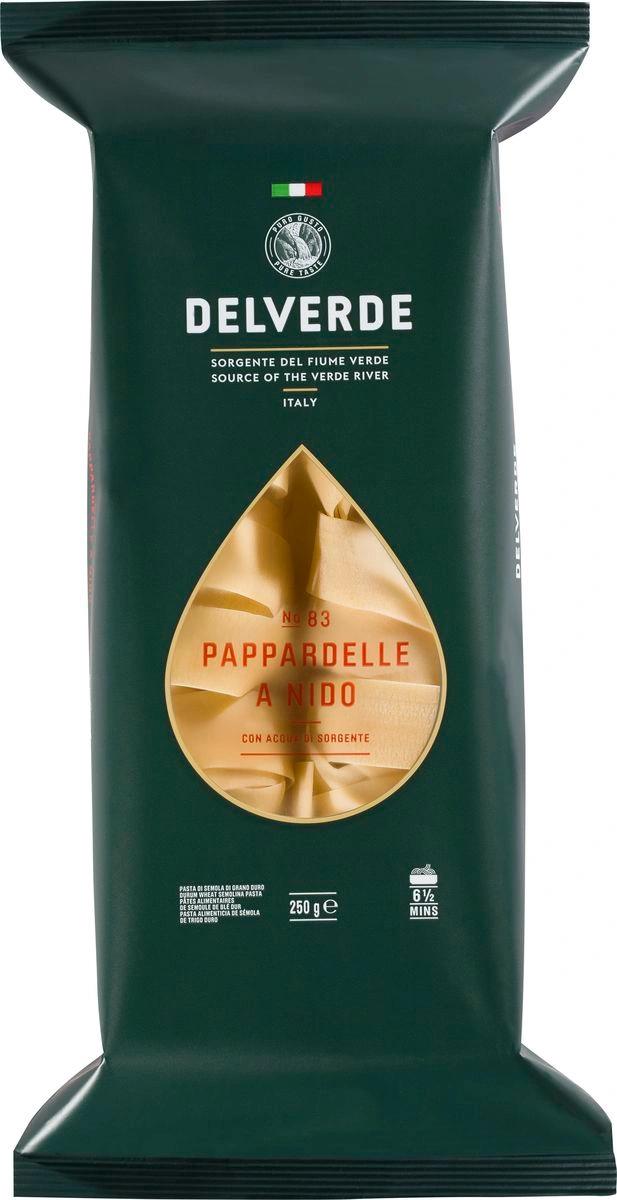 Паста Delverde № 083 Паппарделле 250 гр., флоу-пак