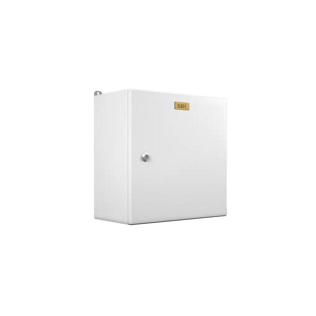 Шкаф электротехнический ELBOX EMW-500.400.210-1-IP66, одностворчатый, настенный, 500х400х210 мм